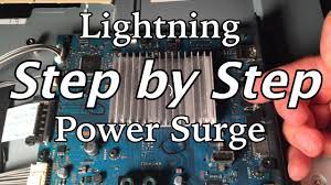 How To Fix A Tv Hit By Lightning Or Power Surge Youtube