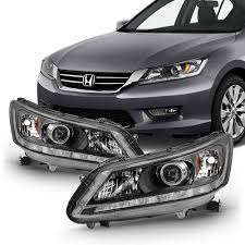 Which is why it's no surprise that the 2021 accord has been named to car and driver's 10best list. For 2013 2014 2015 Honda Accord Sedan Halogen Model Black Led Headlights Pair Lh Rh Side Buy Online In Aruba At Aruba Desertcart Com Productid 83477637