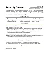 us army resume examples resume format