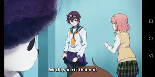 makino aikawa in girls school uniform he is still cute