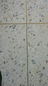 Golden Brass Spacers Between The Terrazzo Tiles Terrazo Flooring Terrazzo Tiles Terrazzo