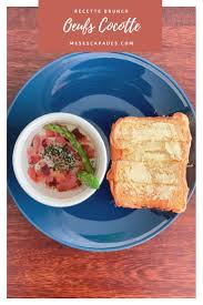 Recette Des Oeufs Cocotte Bacon Et Asperges Pour Le Brunch Ou En Entree Oeufs Cocotte Oeuf Cocotte Bacon Recette Brunch