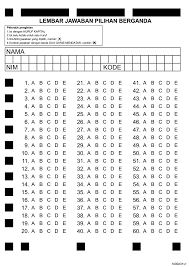 Download lembar jawaban pilihan ganda. Pin Di Cover Pages