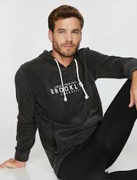 Anthracite Men Pocket Detailed Sweatshirt 0kam71082lk045 Koton