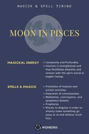 Moon In Pisces Spell Timing My Moon Sign Moon Signs Moon Sign Astrology