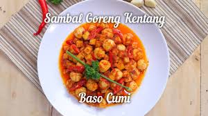 Resep sambal goreng kentang ati ini sangat populer di pulau jawa. Sambal Goreng Kentang Baso Cumi Youtube