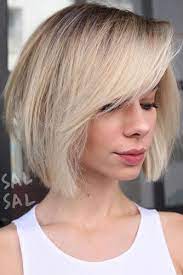 Blonde balayage short hair with bangs. Balayage Short Hair Blonde Hairs London