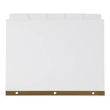 Give students 3 minutes in groups to write down on the blank piece of paper as many vocabulary items / things as they can think of. Staples Big Tab Write On Blank Paper Dividers 5 Tab White 4 Sets Pk 13508 23175 Target