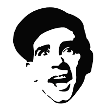 Norman Wisdom Face Art SVG Picture