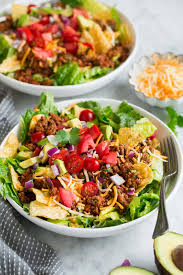 Taco Salad Recipe Quick And Easy Cooking Classy Makes 1 or 2 servings depending on how hungry you are 😉. taco salad recipe quick and easy