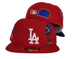 Red Los Angeles Dodgers Royal Blue Bottom State Map Palm Tree New Era 59fifty Fitted In 2021 New Era 59fifty Dodgers Los Angeles Dodgers