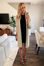 Fashion Jackson 6 Ways To Wear This Beige Long Cardigan From The Nordstrom Sale Beige Long Cardigan Dress With Cardigan Dress With Long Cardigan