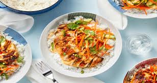 Vietnamese Chicken Rice Bowls Recipe Hellofresh Recipe Chicken Rice Bowls Rice Bowls Recipes Recipes