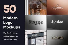 Download 50 Logo Mockup Branding Bundle V3 Design Cuts