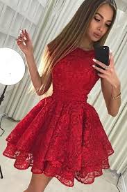 Beautiful Red Tight Lace Short Homecoming Dresses Prom Dresses For Teens Z1258 Evening Dresses Short Lace Homecoming Dresses Short Lace Homecoming Dresses