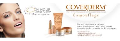 The Coverderm Camouflage Range