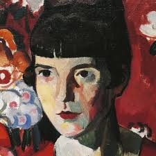 Frances Hodgkins in the Auckland Art Gallery 'Modern Women: Flight of Time'  exhibition, beautifully curated (as usual) by the talented Julia Waite. The  exhibition finishes the 23rd February, don't miss it if