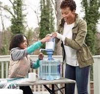 Primo Water Portable/Manual 3 - 5 gal White Water Bottle ...