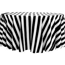 Black And White Striped Bee Uk Stripe 120 Satin Round Tablecloth Black White Cv Linens Ordered Two Under Hotel Venue Expense Round Tablecloth Table Cloth Black Round Table