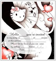 Black And White Free Teenager Printable Printable Birthday Invitations Pin On Party Time