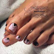 Ideas para pintarse las uñas de los pies. Unas Decoradas De Los Pies Elegantes Faciles Y Bonitas 2019 Unas De Pies Sencillas Disenos De Unas Pies Unas Manos Y Pies