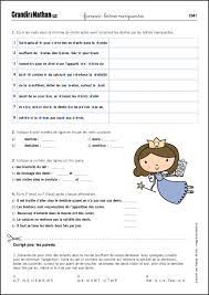Leçons, exercices et affiches de conjugaison pour le cycle 3. Lettres Manquantes Exercices En Cm1 Grandir Avec Nathan