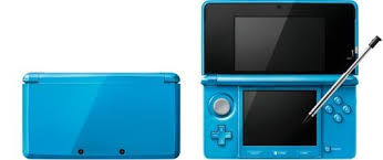 I have for sale a nintendo 3ds blue in colour its in working condition had it a long time. Nintendo 3ds Coming In Light Blue Gloss Pink To Japan This March Ubergizmo