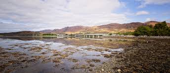 Mirrored Shore with Bridge