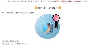 Top Kpop Songs And Albums Chart On Itunes Japan July 18th