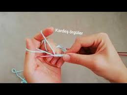 Orguye Nasil Baslanir Orguye Yeni Baslama Ilmek Atma Ve Ters Orgu Youtube Orgu Youtube Teknik