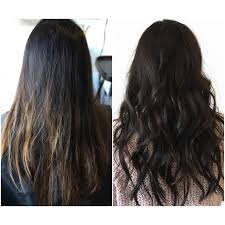 Before And After All Over Color Covering Up Old Balayage Fall Hair Long Hair Styles Hair Envy