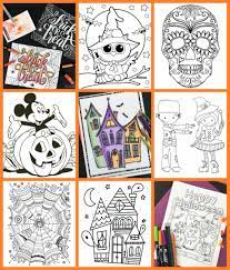 Free, printable mandala coloring pages for adults in every design you can imagine. Free Halloween Coloring Pages For Adults Kids Happiness Is Homemade
