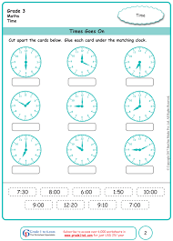 Time Grade 3 Worksheets 1st Grade Worksheets 3rd Grade Math Worksheets Worksheets
