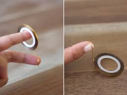 Nail art ideas is one way to create your nail look really good and it allows you research with as many styles as the events or periods need. Diy Gold Striped Nails Honestly Wtf