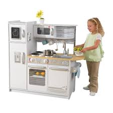 uptown white play kitchen kidkraft 53364