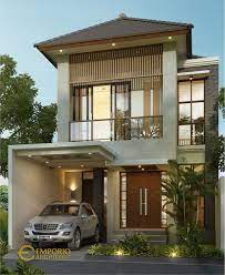 Desain rumah minimalis 2 lantai luas tanah 90m2. 5 Desain Rumah Minimalis 2 Lantai Terbaik Pada Lebar Lahan 7 Meter