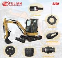 EXCAVATOR 13227207 CARRIER ROLLER 37.8KG for SY550 SY485 SY500h XE470 XE490  CONSTRUCTION MACHINERY PARTS