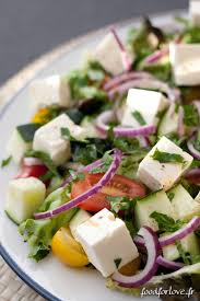 Salade Grecque Food For Love Salade Grecque Recette Grecque Cuisine Grecque