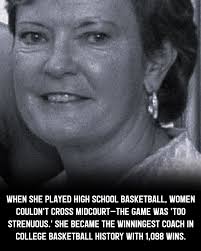 Today we remember Coach Summitt and the lasting impact she made in both  athletics and the fight against Alzheimer's disease. Her bravery and  willingness to put others first is something she will