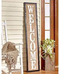 The Lakeside Collection 5 Ft Country Welcome Sign Black Https Www Amazon Com Dp B078mhlj6d Ref Cm Sw Porch Wall Decor Home Wall Decor Decks And Porches