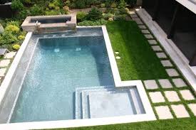 Liebe Die Einfache Form Garten Pool Ideen Small Pool Design Backyard Pool Geometric Pool