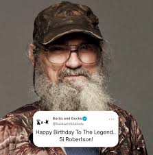 HAPPY BIRTHDAY TO SI ROBERTSON! A Legend In The Industry 🦆 #sirobertson  #duckdynasty