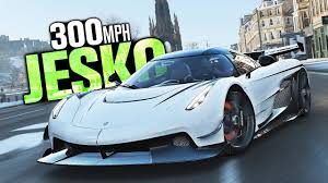 Forza Horizon 4 The New 300mph Koenigsegg Jesko Customization Youtube