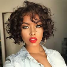 Peruca cabelo Humano Cacheada