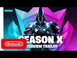 I can't wait to drop off the battle bus and meet some of you in the battlefield of fortnite, and on the nintendo switch you can have the complete battle royale expirience, whether playing together online. Fortnite Season X Battle Pass On Nintendo Switch Trailer