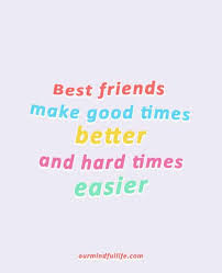 Friendship isn't about who you've known the longest. 73 Best Friends Quotes To Honor Your Friendship Our Mindful Life