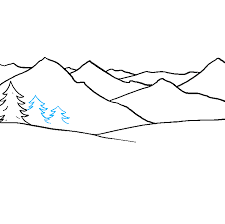 How To Draw Mountains Really Easy Drawing Tutorial It deals with human geography and economic. how to draw mountains really easy