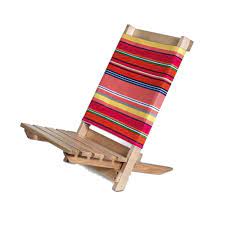 The whole is easy to store. Portable Wooden Low Chair Make One Like This Beach Chairs Hanging Chair Outdoor Wood Bench Outdoor