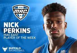 Nick Perkins Earns MAC East Player Of The Week Honors