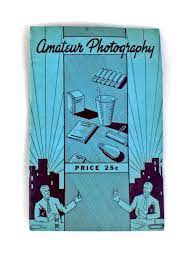 Vintage Amateur Photography Booklet//art Deco - Etsy